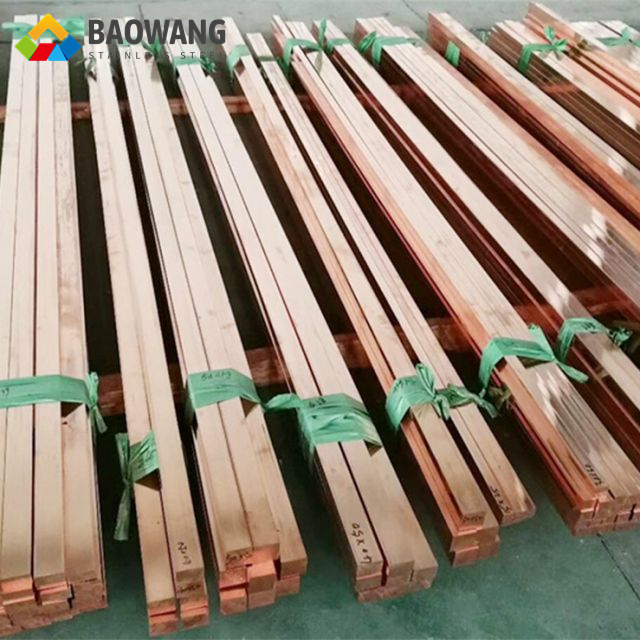C10100 C11000 C12200 C12000 Solid Copper Flat Bar