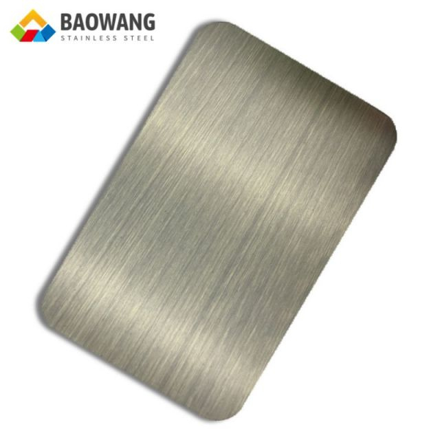316L Stainless Steel Plate Gold Plated for Sale