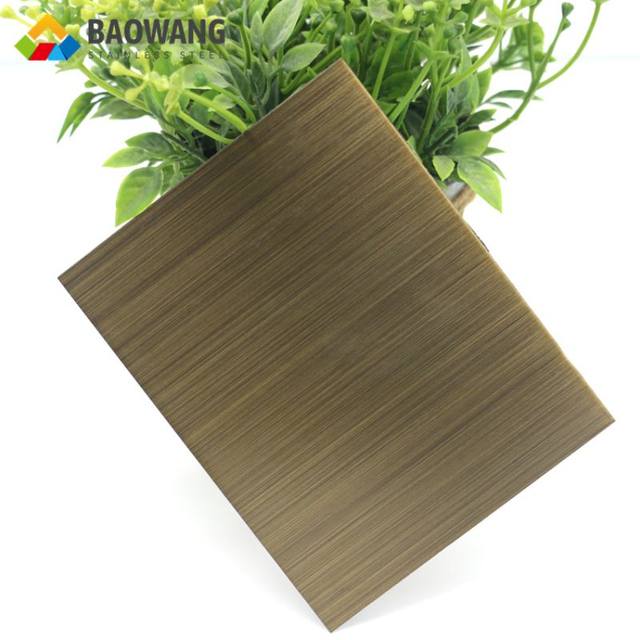 Gold Plated 2B/Mirror Polished 14 Gauge 304 Stainless Steel Sheet