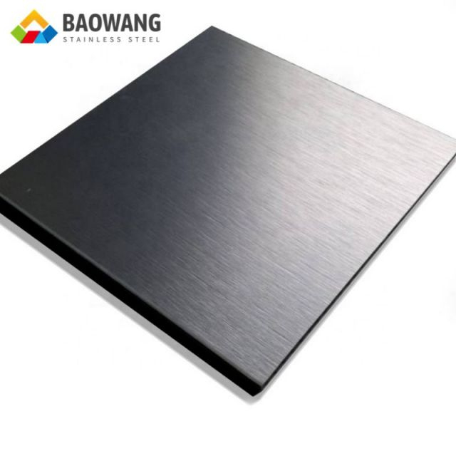 Cold Rolled Hairline Finish Stainless Steel Sheet 4x8