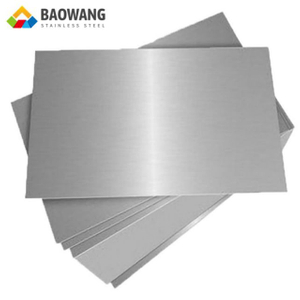 2B Brushed Stainless Steel Metal Sheet for Kitchen